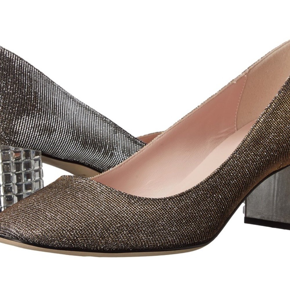 Bronze  Kate Spade Danika Square Toe Pump